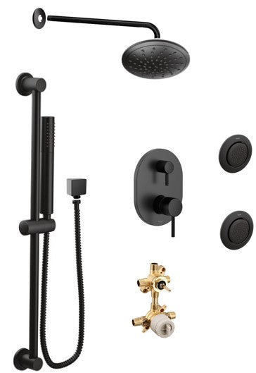Moen Align KIT535AL 3-way M-Core3 shower kit with built-in diverter - Sharing