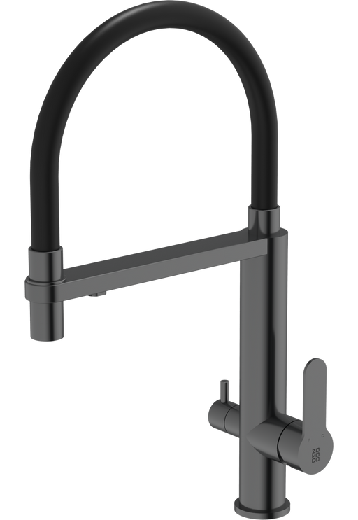 Zomodo Crystal Kitchen Faucet - Dual Spout - Tap and Filtered Water