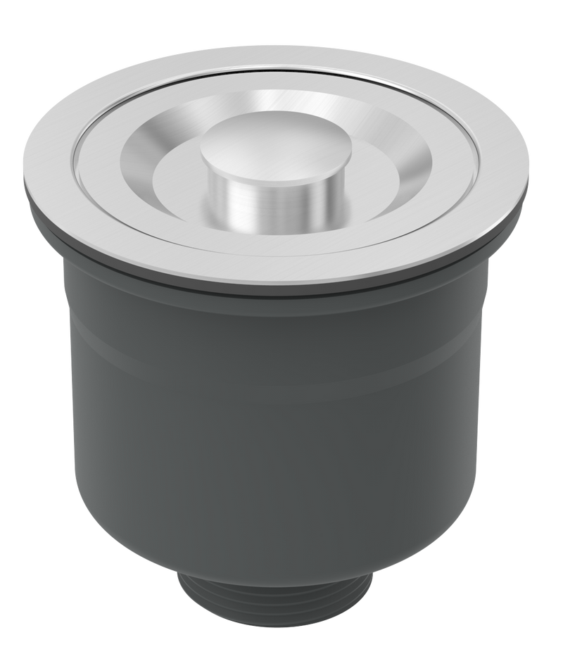 Zomodo Deep Bucket Drain Kit - Stainless