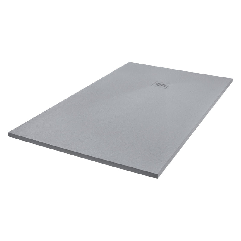 Empyrean Era 72" X 36" Stone Shower Base With Offset Drain