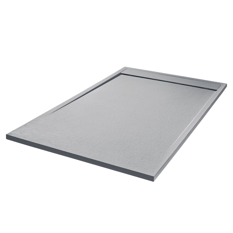 Empyrean Rio 60" X 30" Stone Showe Base With Linear Drain Cover