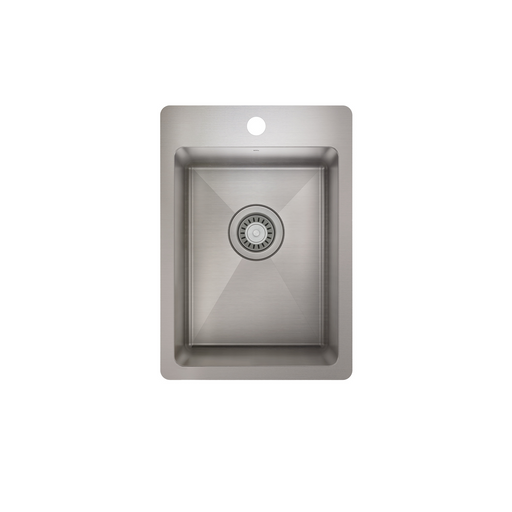Prochef Single Bowl Topmount Prep/Bar Kitchen Sink ProInox H75 Stainless Steel - 12" x 16 " x 8"