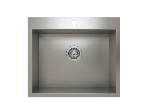Prochef Single Bowl Topmount Kitchen Sink ProInox H75 Stainless Steel - 21" x 16 " x 9"