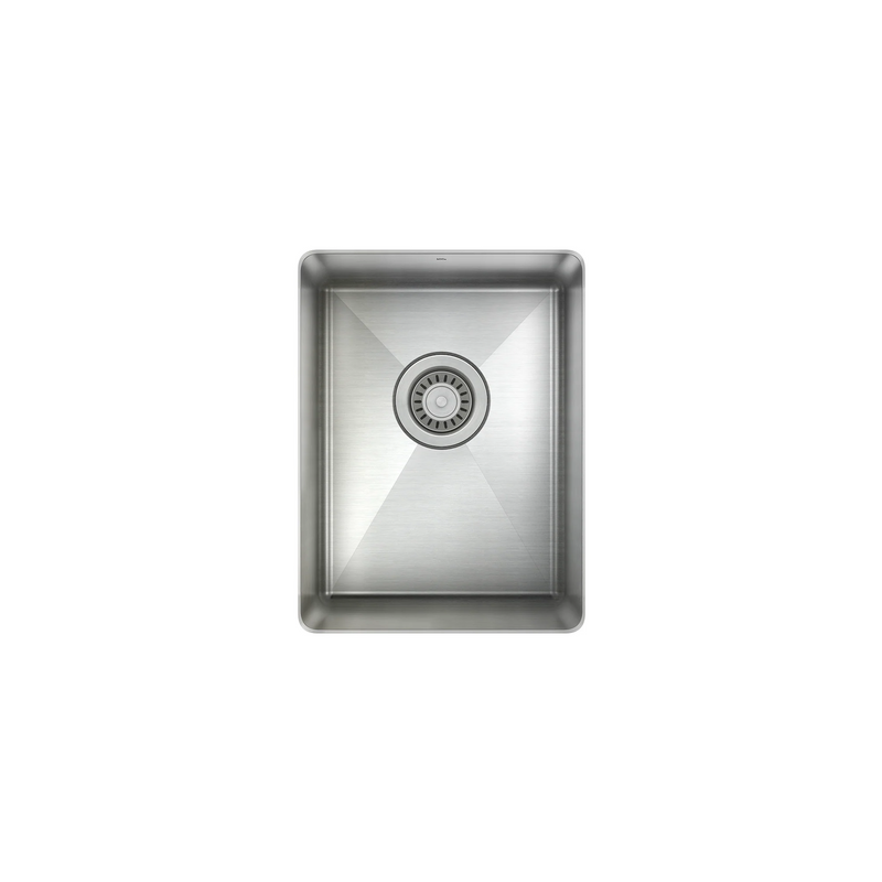 Prochef Single Bowl Undermont Prep/Bar Kitchen Sink ProInox H75 Stainless Steel - 12" x 16 " x 8"