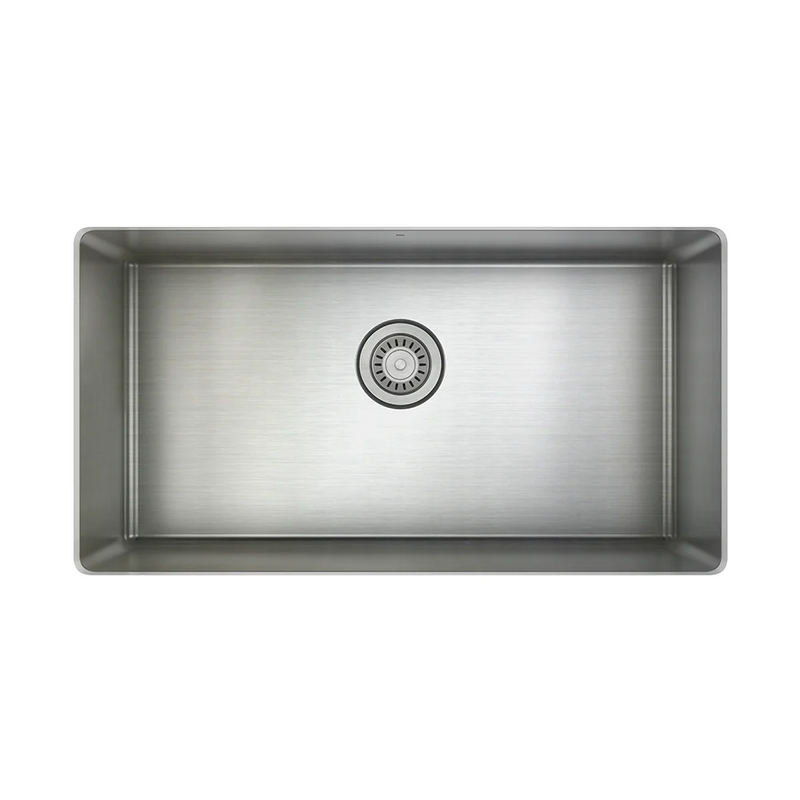 Prochef Single Bowl undermount Kitchen Sink ProInox H75 Stainless Steel 30" X 16" X 9"