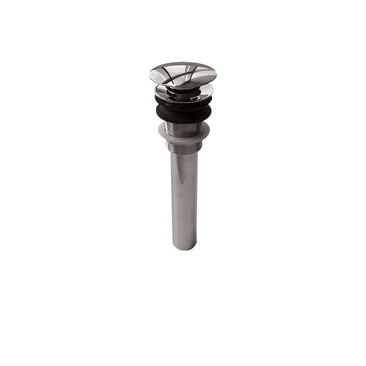AQUABRASS 627 ROUND POPUP DRAIN 1 1/4" NO OVERFLOW