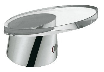 GROHE 46377 Taron Lever Hdl - Clear Glass