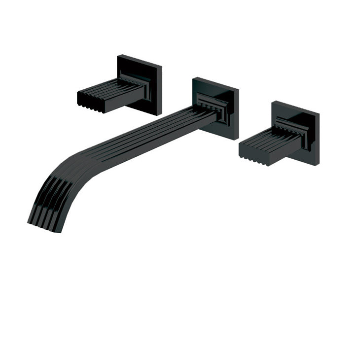 AQUABRASS 34029 TOSCA WALLMOUNT 8"CC LAV FAUCET-TRIM ONLY