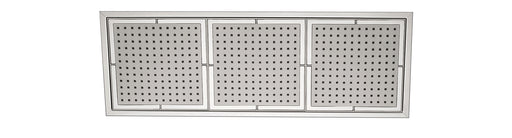 AQUABRASS 803 CEILING MOUNT RAIN HEAD 8"X24"