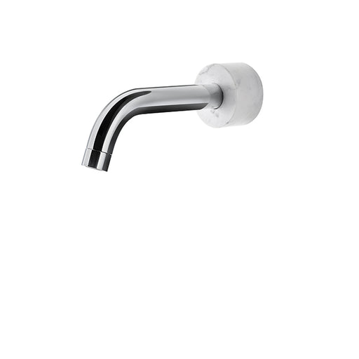 AQUABRASS CL32 MARMO WALLMOUNT TUB SPOUT - WHITE