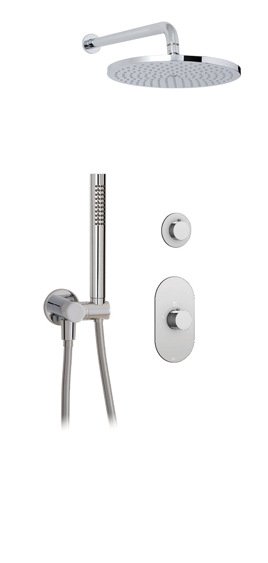 AQUABRASS SFD03G SHOWER FAUCET - 2 WAY NON SHARED