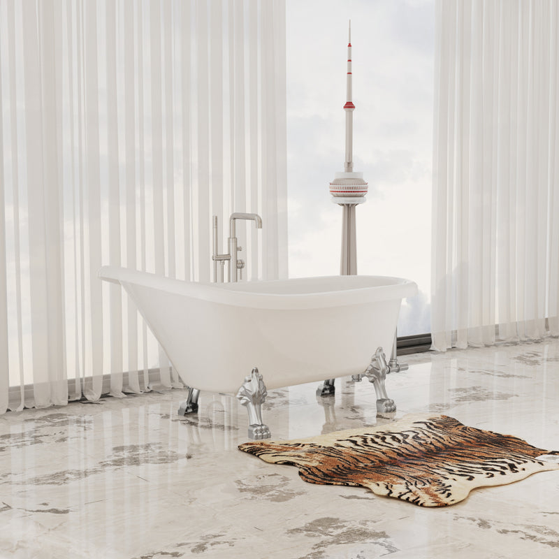 Virta Victoria Freestanding Acrylic 67" Bathtub