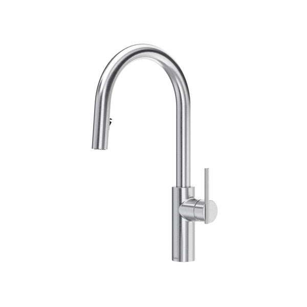 Riobel Lateral LT201 Pull-Down Kitchen Faucet With C-Spout