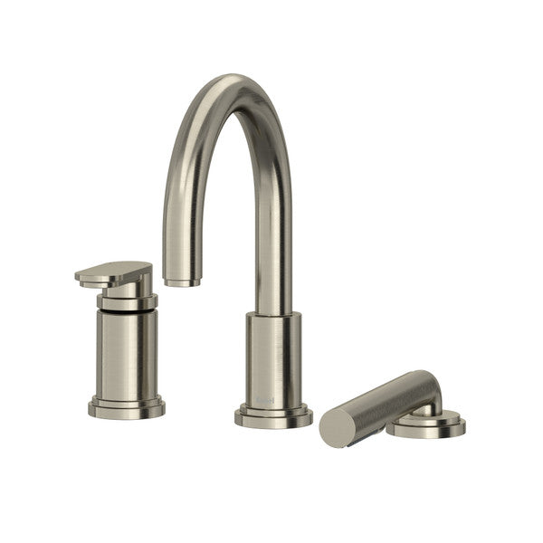 Riobel Arca TAA16 3-Piece Type P - Pressure Balance Deck-Mount Tub Filler With Handshower Trim (Without Rough-in)