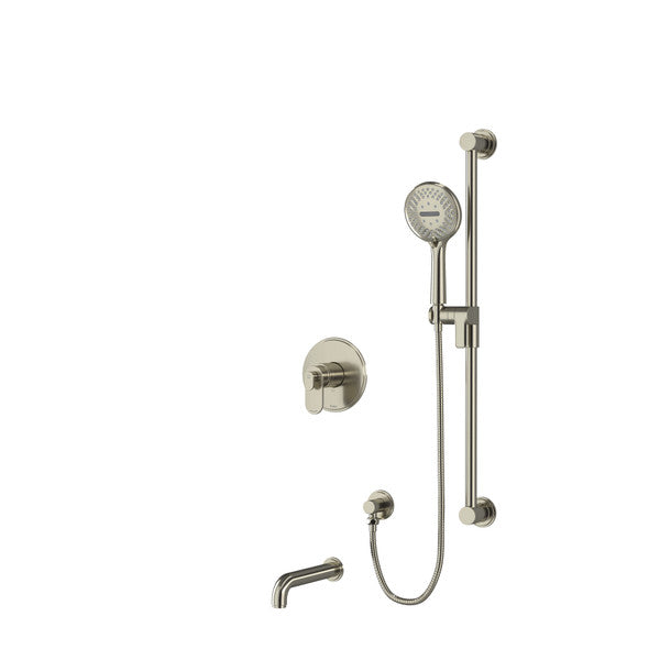 Riobel Arca 2-Way Shower System Trim with Spout and Hand Shower Rail  TKIT1244AA