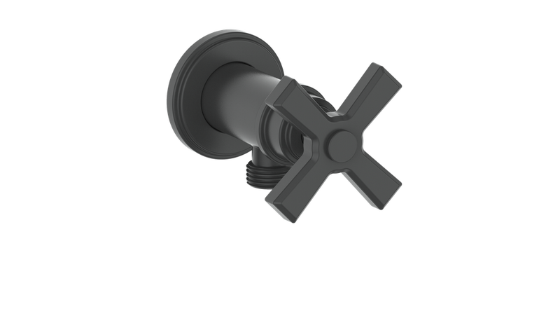 Vogt EC.Z4.02 Zehn Brass Elbow Connector with Shut-Off