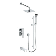 Vogt SET.AP.310.314 Kapfenberg 3-Way PB Shower Set - 4" Ceiling Arm