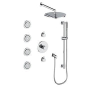 Vogt SET.DA.142.930 Drava 3 / 4" TH Shower Set with In-Wall Body Jets