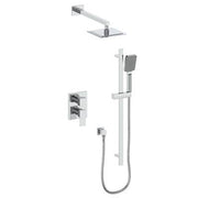 Vogt SET.KG.210.218 Kapfenberg 2-Way PB Set - Rainhead and Handheld - 8" Ceiling Arm