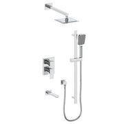 Vogt SET.KG.310.318 Kapfenberg 3-Way PB Shower Set - 8" Ceiling Arm