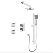 Vogt SET.KG.320.714 Kapfenberg 3-Way TH Shower Set with Body Jets - 4" Ceiling Arm