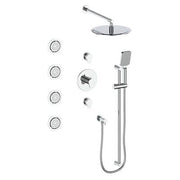 Vogt SET.LN.142.930 Lusten 3 / 4" TH Shower Set with In-Wall Body Jets