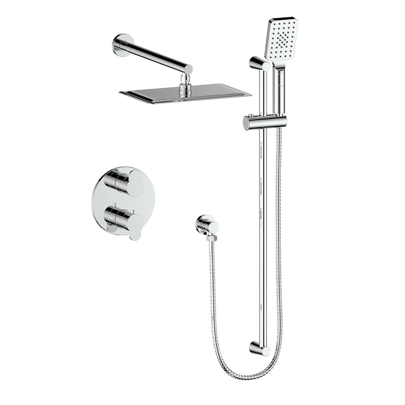 Vogt SET.LN.220.210 Lusten 2-Way TH Set - Rainhead and Handheld