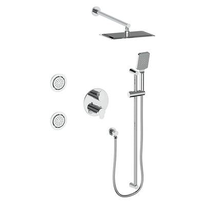 Vogt SET.LN.320.710 Lusten 3-Way TH Shower Set with Body Jets