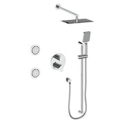 Vogt SET.LN.320.718 Lusten 3-Way TH Shower Set with Body Jets - 8" Ceiling Arm