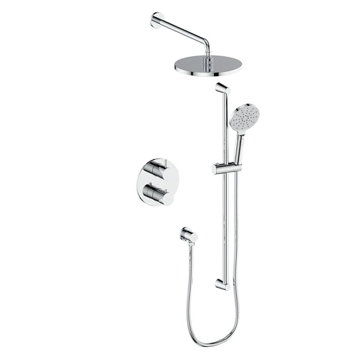 Vogt SET.OR.220.220 Worgl 2-Way TH Set - 10" Rainhead and Handheld