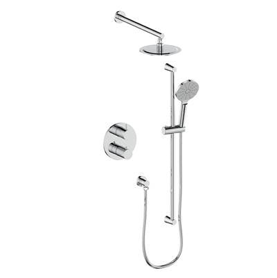 Vogt SET.WL.220.218 Worgl 2-Way TH Set - Rainhead and Handheld - 8" Ceiling Arm