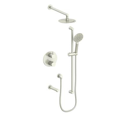 Vogt SET.WL.320.314 Worgl 3-Way TH Shower Set - 4" Ceiling Arm