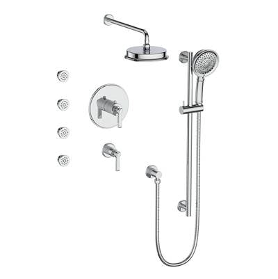 Vogt SET.Z1.141.810 Zehn 3 / 4" TH Set with Exposed Jets