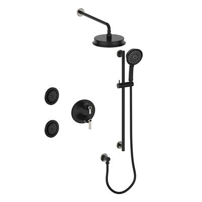 Vogt SET.Z1.320.714 Zehn 3-Way TH Set with Jets - 4" Ceiling Arm
