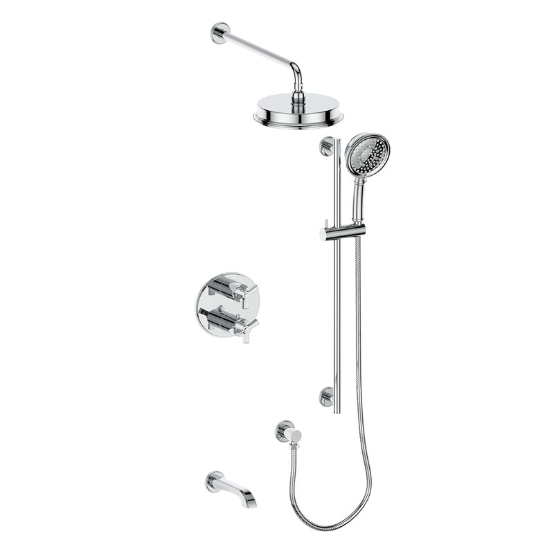 Vogt SET.Z3.320.314 Zehn 3-Way TH Set - 4" Ceiling Arm