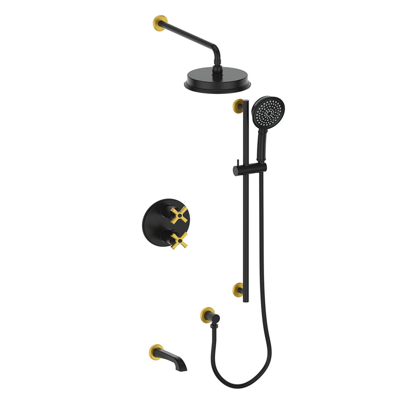 Vogt SET.Z4.320.314 Zehn 3-Way TH Set - 4" Ceiling Arm