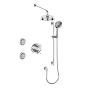 Vogt SET.Z4.320.718 Zehn 3-Way TH Set with Jets - 8" Ceiling Arm