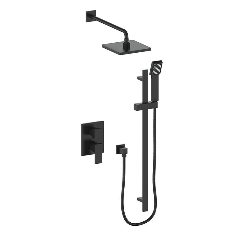 Vogt TM.AP.210.210 Kapfenberg Trim For 2-Way PB Set - Rainhead and Handheld