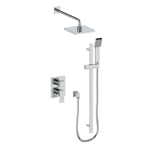 Vogt TM.AP.210.214 Kapfenberg Trim For 2-Way PB Set - Rainhead and Handheld - 4" Ceiling Arm
