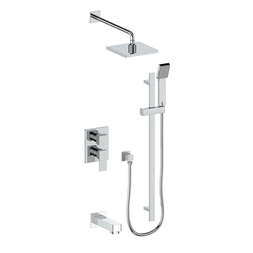 Vogt TM.AP.310.314 Kapfenberg Trim For 3-Way PB Shower Set - 4" Ceiling Arm