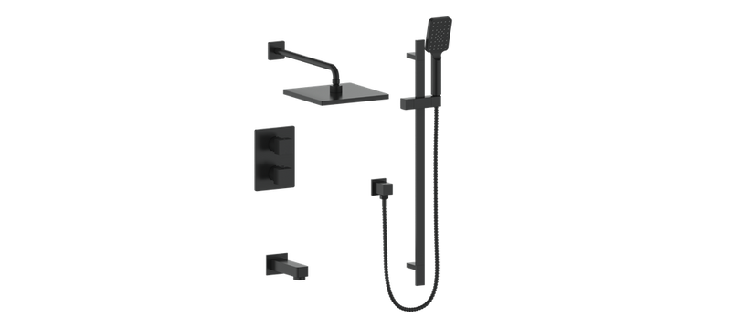 Vogt TM.AP.320.320 Kapfenberg Trim For 3-Way TH Shower Set with 10" Rainhead