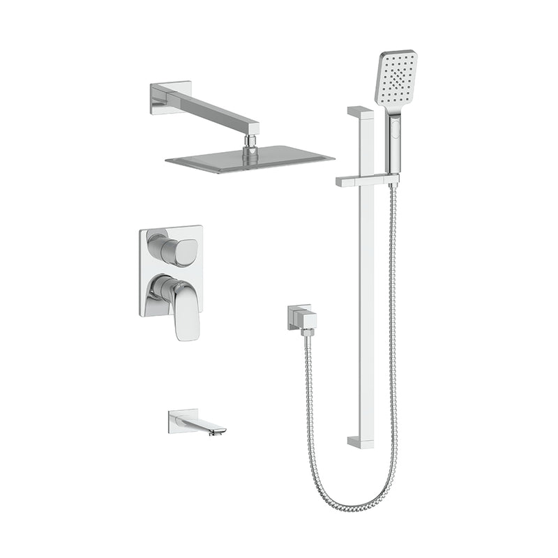 Vogt TM.AU.310.318 Antau Trim For 3-Way PB Shower Set - 8" Ceiling Arm