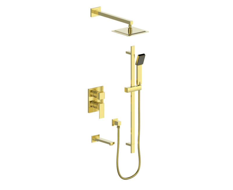 Vogt TM.KG.310.314 Kapfenberg Trim For 3-Way PB Shower Set - 4" Ceiling Arm