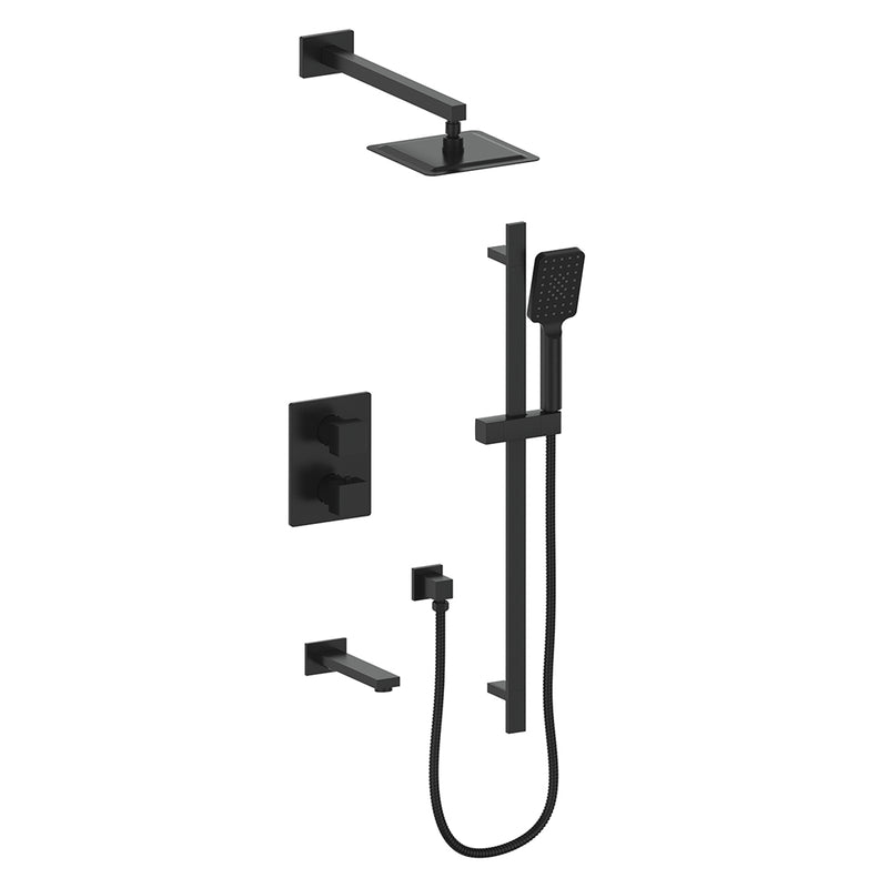 Vogt TM.KG.320.314 Kapfenberg Trim For 3-Way TH Shower Set - 4" Ceiling Arm