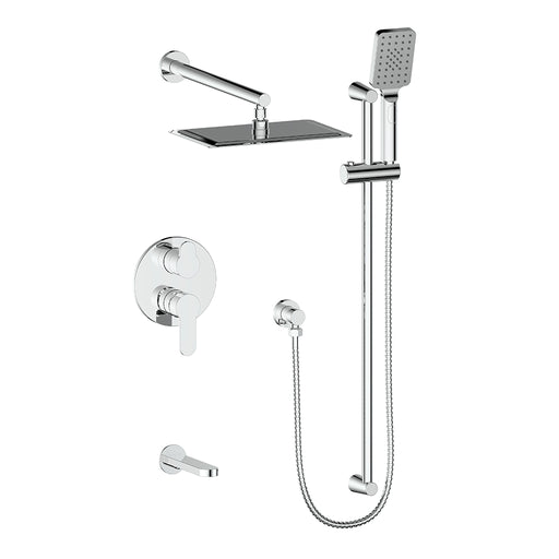 Vogt TM.LN.310.314 Lusten Trim For 3-Way PB Shower Set - 4" Ceiling Arm