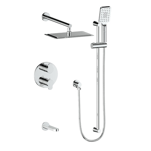 Vogt TM.LN.320.318 Lusten Trim For 3-Way TH Shower Set - 8" Ceiling Arm