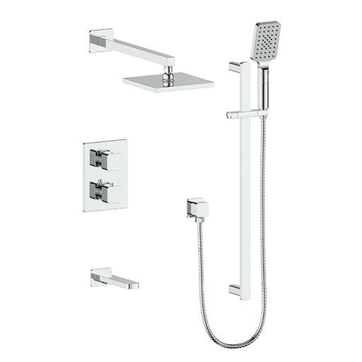 Vogt TM.NU.320.314 Niveau Trim For 3-Way TH Shower Set - 4" Ceiling Arm