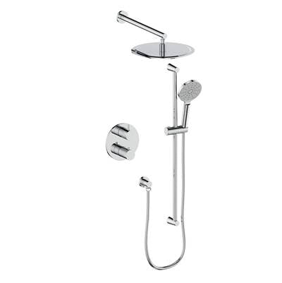 Vogt TM.WL.220.230 Worgl Trim For 2-Way TH Set - 12" Rainhead and Handheld