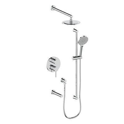 Vogt TM.WL.310.314 Worgl Trim For 3-Way PB Shower Set - 4" Ceiling Arm