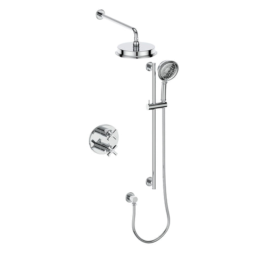 Vogt TM.Z4.220.210 Zehn Trim For 2-Way TH Set - Rainhead and Handheld